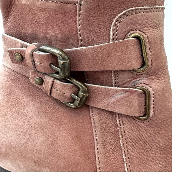 Blush Pink Suede Leni Ankle Boots by Holding Horses for Anthropologie Size 38 - Picture 13 of 13